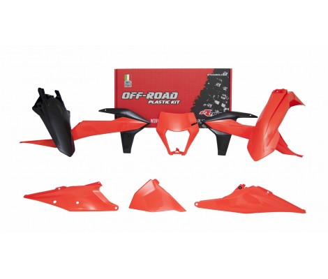 Комплект пластика 6 R-TECH KTM EXC(F)/XC(F)-W 125-500 20-23 (OEM)