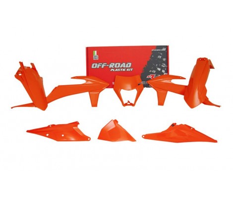 Комплект пластика 6 R-TECH KTM EXC(F)/XC(F)-W 125-500 20-23 (Orange)
