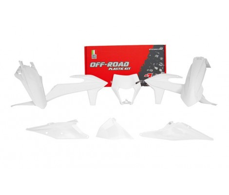 Комплект пластика 6 R-TECH KTM EXC(F)/XC(F)-W 125-500 20-23 (White)
