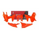 Комплект пластика 6 R-TECH KTM EXC/EXC-F/XC-W/XCF-W 24-26 NEON ORANGE