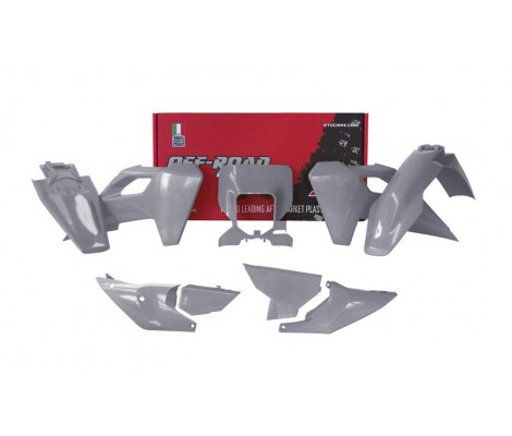 Комплект пластика 7 R-TECH HUSQVARNA TE/FE 24-26 QUANTUM GREY