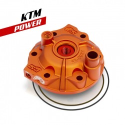 Кришка циліндра та вкладиш S3 POWER Середня компресія KTM EXC/SX/XC 250 TPI 17-23 (Orange/Red)
