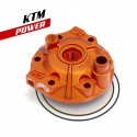 Кришка циліндра та вкладиш S3 POWER Середня компресія KTM EXC/SX/XC 250 TPI 17-23 (Orange/Red)