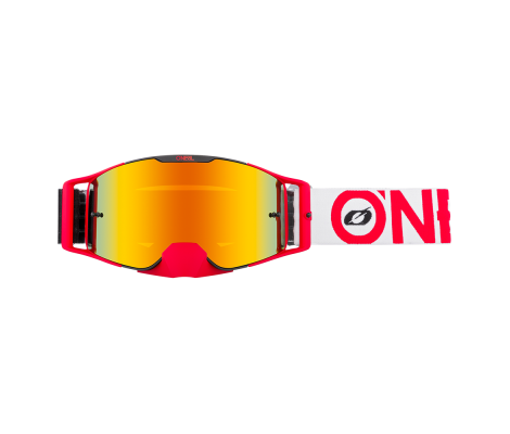 Маска O`NEAL B-30 BOLD зі знімним захистом для носа (Black/Red) (Radium/Red)