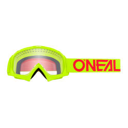 Маска дитяча O`NEAL B-10 (Neon Yellow/Red) (Clear)