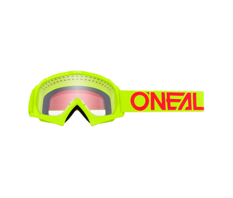 Маска дитяча O`NEAL B-10 (Neon Yellow/Red) (Clear)