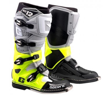 Мотоботы эндуро/кросс GAERNE SG-12 (46) (Grey/Yellow/Black)