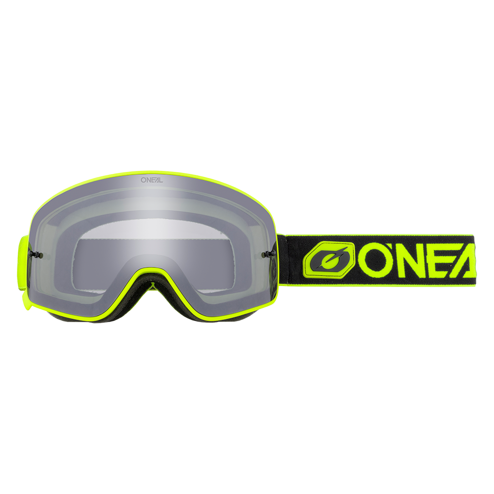 Мотоочки O`NEAL B-50 FORCE (Black/Neon Yellow) (Silver)| купить с