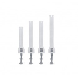 Набір ремінців для мотобот ACERBIS X-ROCK (4шт) (White)