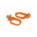 Підніжки занижені S3 PUNK LOW/BACK FOOTREST KTM/HUSQ 17-23 GAS 21-23 RIEJU 25-27 ORANGE