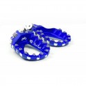 Підніжки алюмінієві S3 Hard Rock KTM/HASQ/GAS/BETA/RIEJU/FANTIC/HUSAB/YAMAHA/KOVE (BLUE)