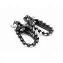 Підніжки алюмінієві S3 Hard Rock CURVE KTM/HUSQ 17-23 GAS 21-23 RIEJU 25-27 (BLACK)
