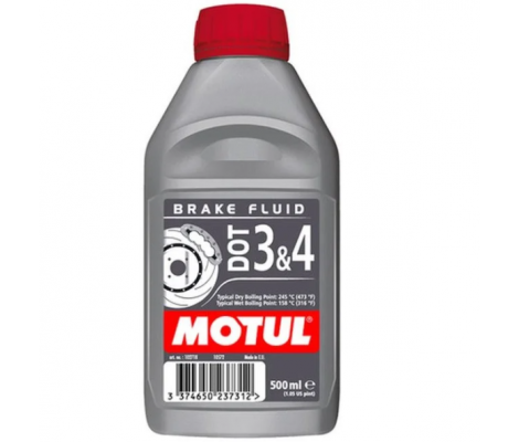 Рідина гальмівна MOTUL DOT 3-4 (0.5L)