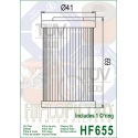 Фільтр Масляний HIFLO KTM/HUSQ/HUSAB 2005-2016 (HFF655)