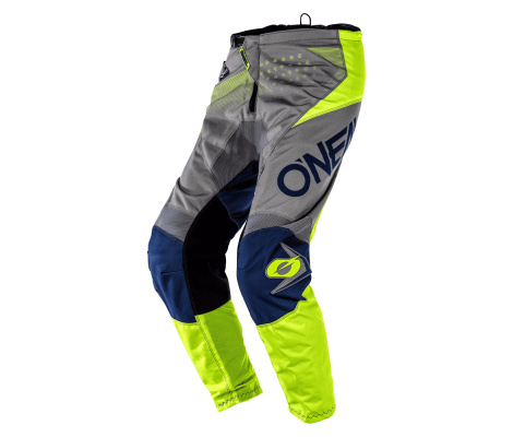 Штаны O`NEAL ELEMENT FACTOR (28/44) (Grey/Blue/NeonYellow)