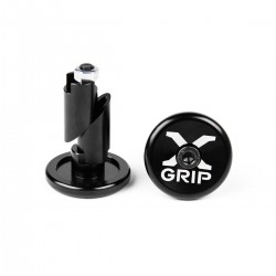X-GRIP Handlebar End Caps (Black)
