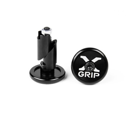 X-GRIP Handlebar End Caps (Black)